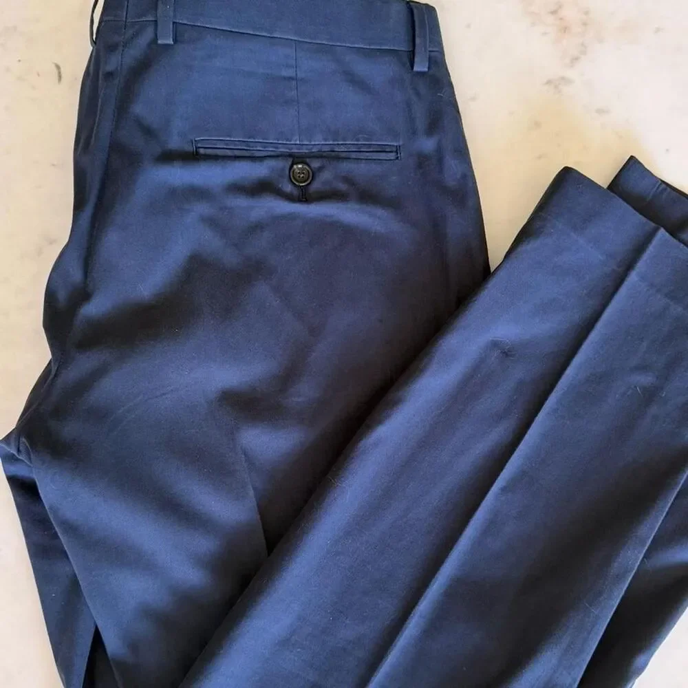 J.Crew Ludlow Slim-fit navy blue suit